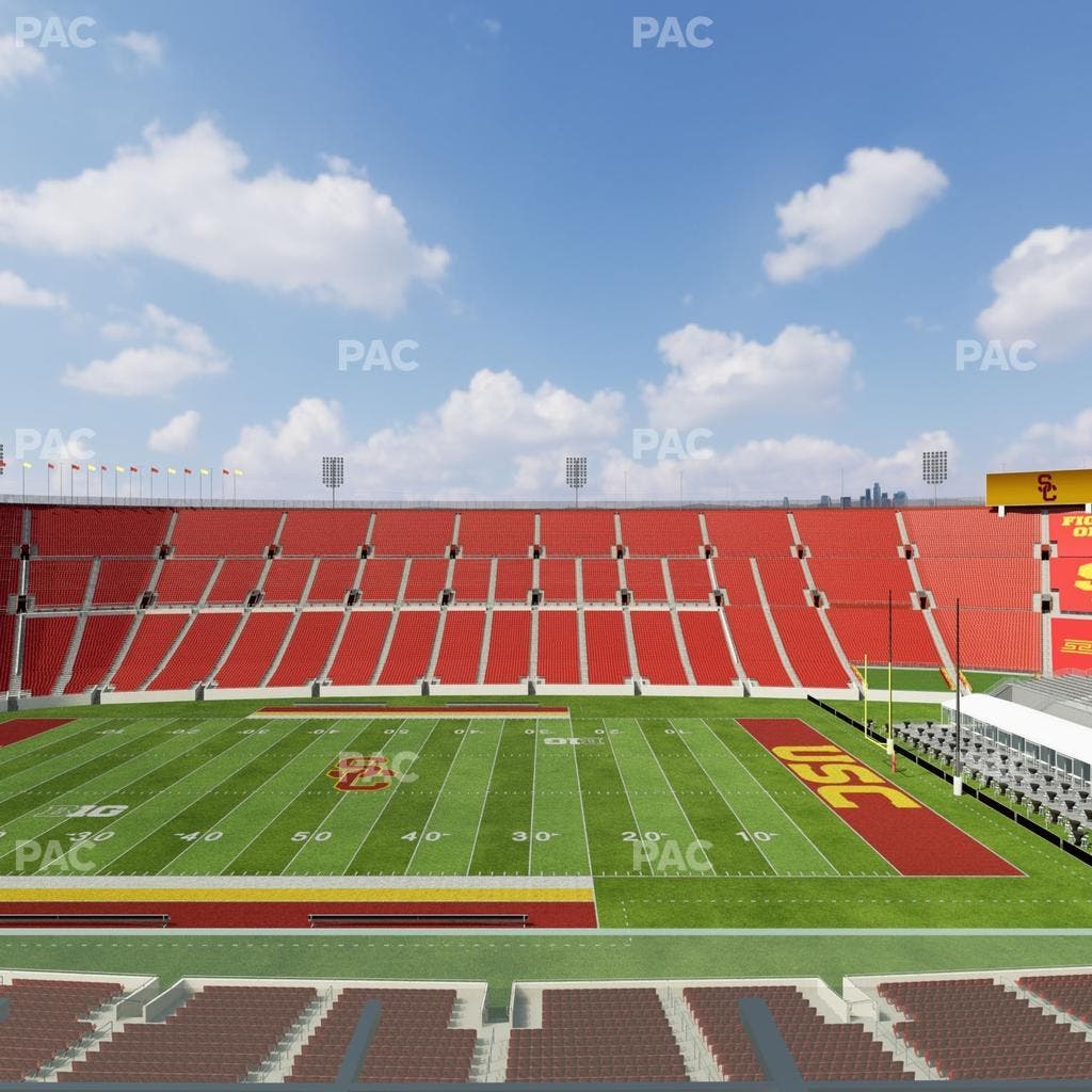Los Angeles Memorial Coliseum - Section Club Wc 405 Seat View