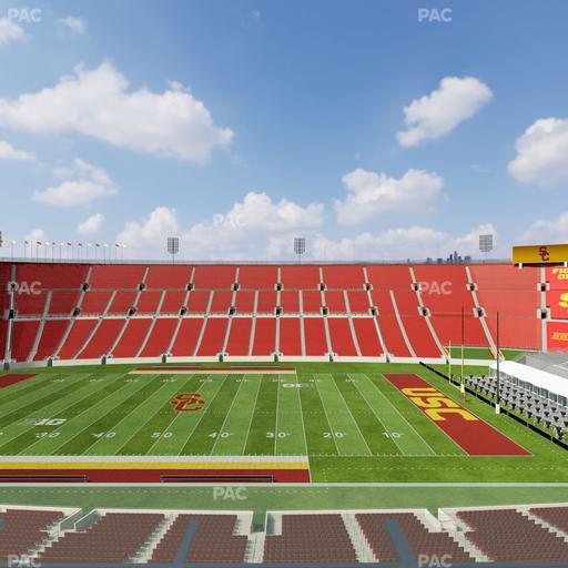 Los Angeles Memorial Coliseum - Section Club Wc 405 Seat View