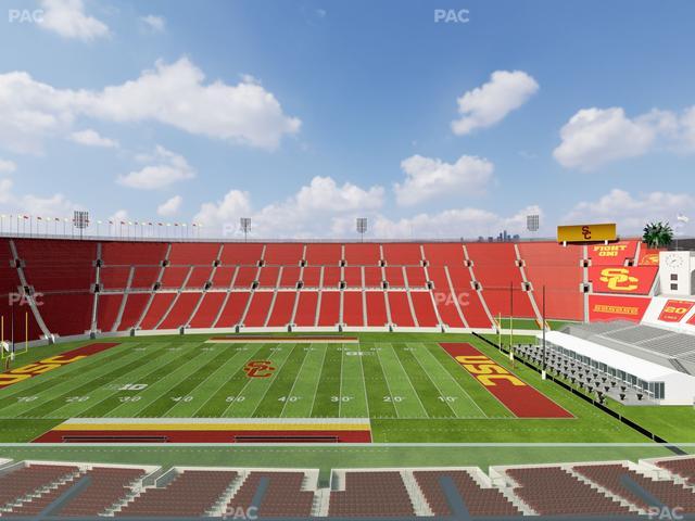 Los Angeles Memorial Coliseum - Section Club Wc 405 Seat View