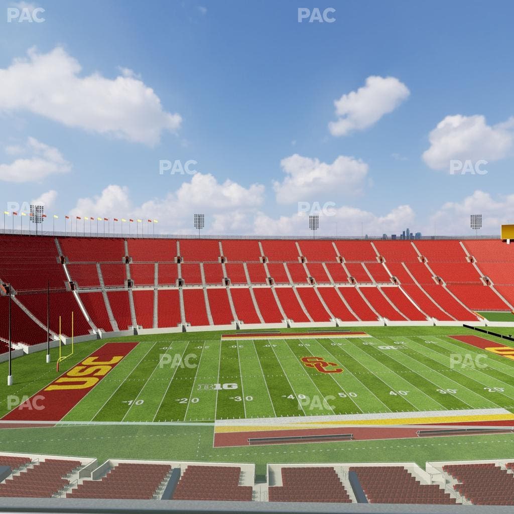 Los Angeles Memorial Coliseum - Section Club Wc 408 Seat View