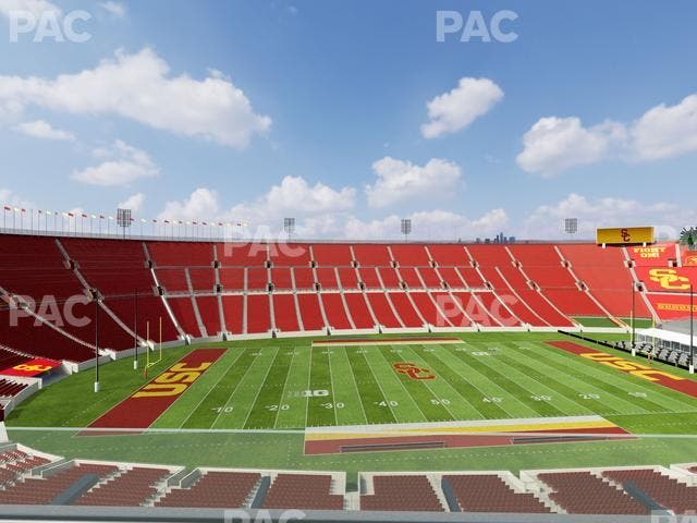 Los Angeles Memorial Coliseum - Section Club Wc 408 Seat View