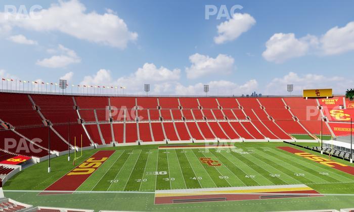 Los Angeles Memorial Coliseum - Section Club Wc 408 Seat View