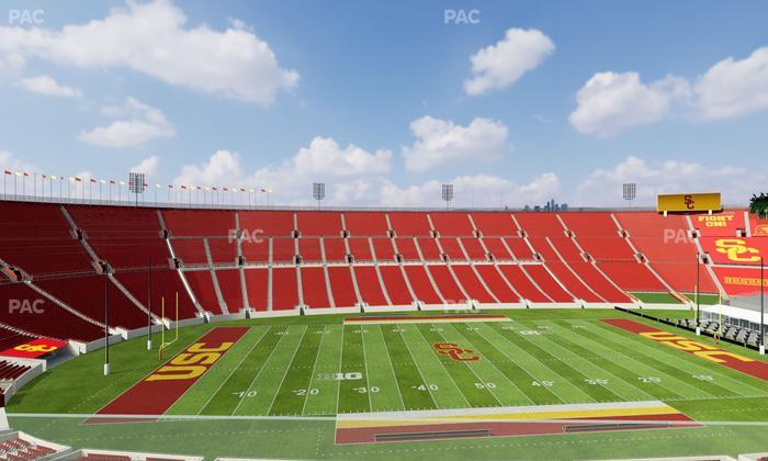 Los Angeles Memorial Coliseum - Section Club Wc 408 Seat View