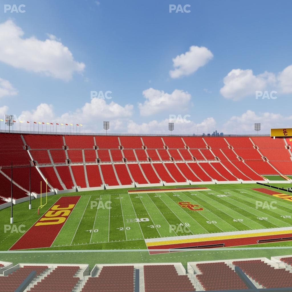 Los Angeles Memorial Coliseum - Section Club Wc 410 Seat View