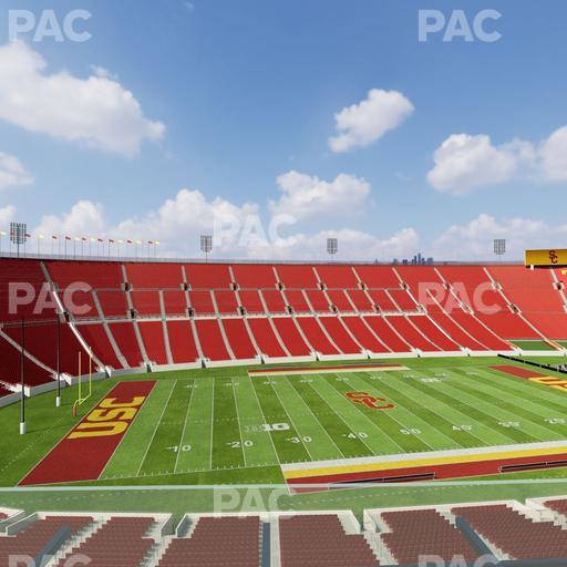 Los Angeles Memorial Coliseum - Section Club Wc 410 Seat View