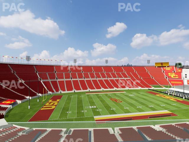 Los Angeles Memorial Coliseum - Section Club Wc 410 Seat View