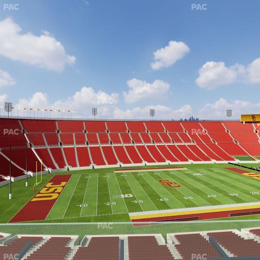 Los Angeles Memorial Coliseum - Section Club Wc 410 Seat View