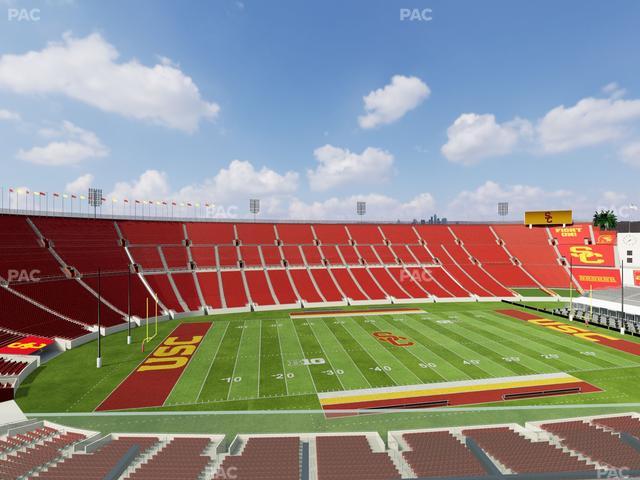 Los Angeles Memorial Coliseum - Section Club Wc 410 Seat View