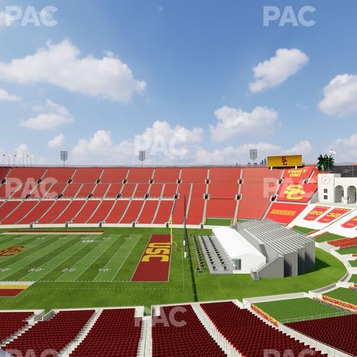 Los Angeles Memorial Coliseum - Section Deck 400 Seat View