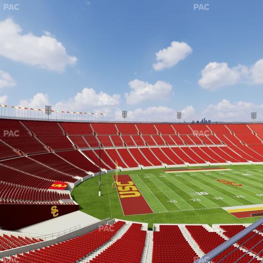 Los Angeles Memorial Coliseum - Section Deck 438 Seat View