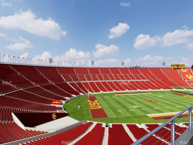 Los Angeles Memorial Coliseum - Section Deck 438 Seat View