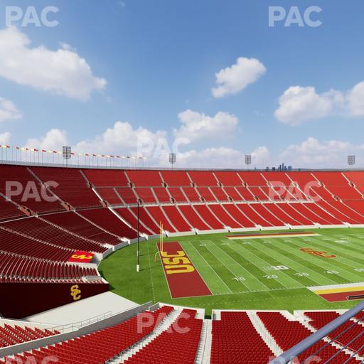 Los Angeles Memorial Coliseum - Section Deck 438 Seat View