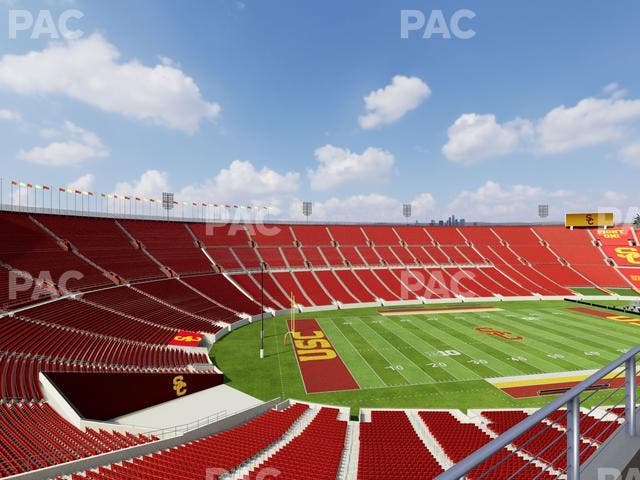 Los Angeles Memorial Coliseum - Section Deck 438 Seat View