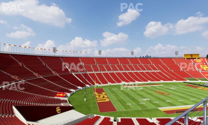 Los Angeles Memorial Coliseum - Section Deck 438 Seat View