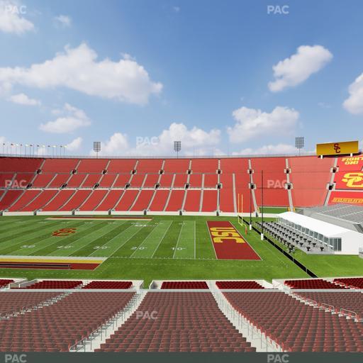 Los Angeles Memorial Coliseum - Section Founders Suite 201 Seat View