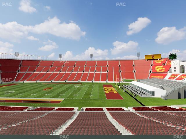Los Angeles Memorial Coliseum - Section Founders Suite 201 Seat View