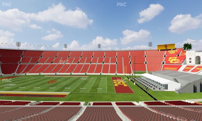 Los Angeles Memorial Coliseum - Section Founders Suite 201 Seat View