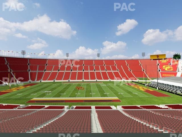 Los Angeles Memorial Coliseum - Section Founders Suite 205 Seat View