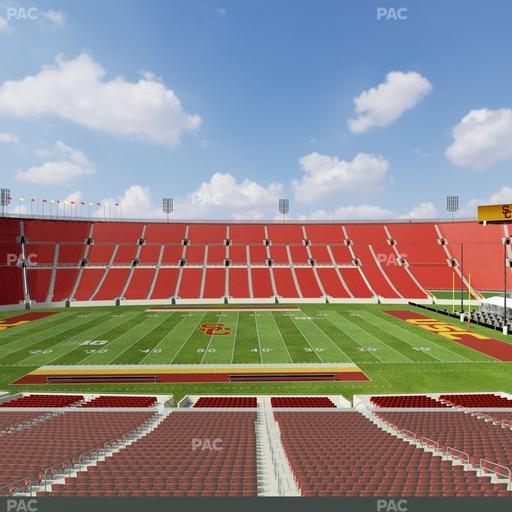 Los Angeles Memorial Coliseum - Section Founders Suite 205 Seat View