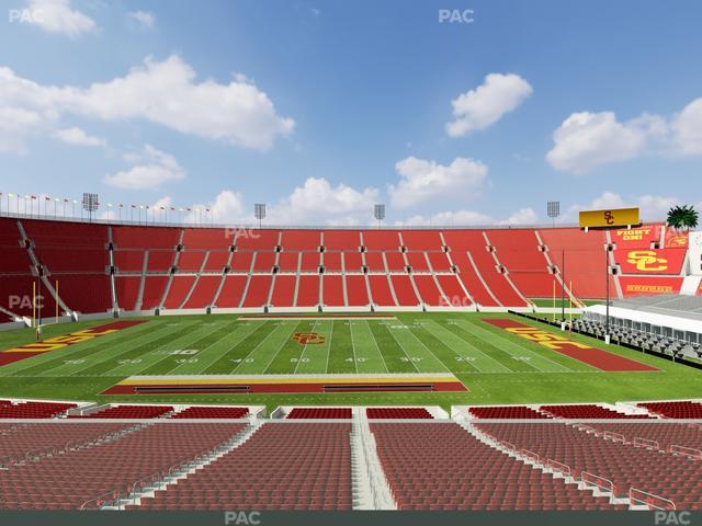 Los Angeles Memorial Coliseum - Section Founders Suite 205 Seat View