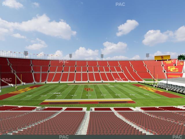 Los Angeles Memorial Coliseum - Section Founders Suite 206 Seat View