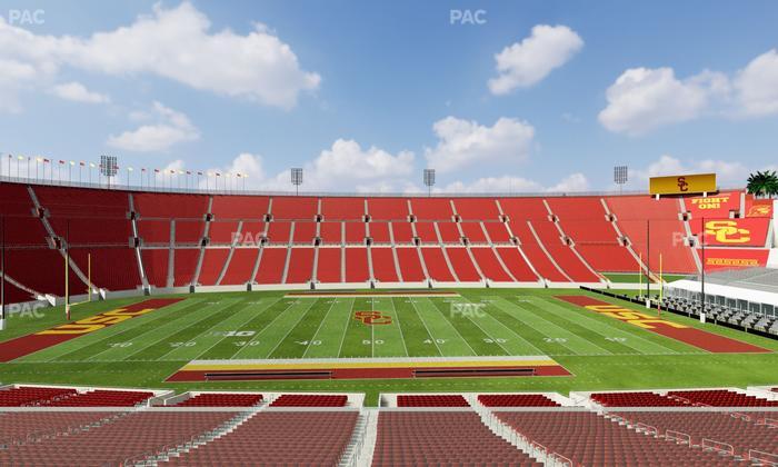 Los Angeles Memorial Coliseum - Section Founders Suite 206 Seat View