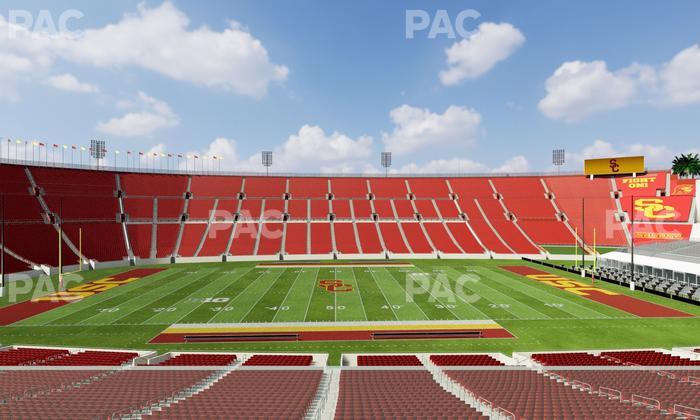 Los Angeles Memorial Coliseum - Section Founders Suite 206 Seat View