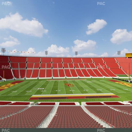 Los Angeles Memorial Coliseum - Section Founders Suite 207 Seat View