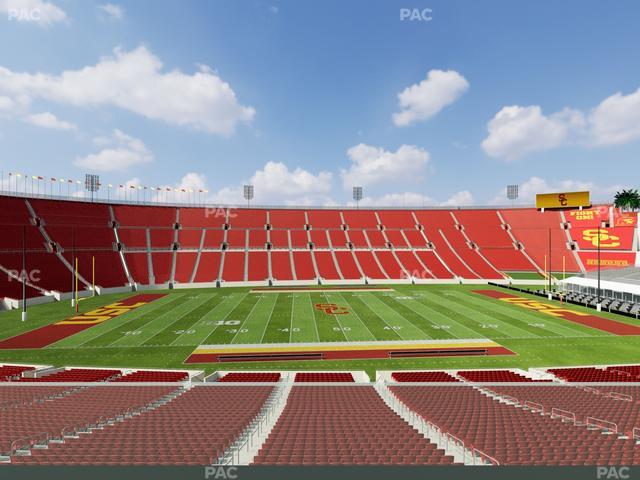 Los Angeles Memorial Coliseum - Section Founders Suite 207 Seat View
