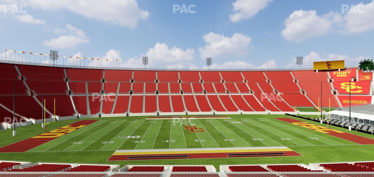 Los Angeles Memorial Coliseum - Section Founders Suite 207 Seat View