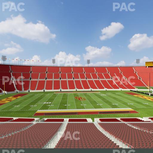 Los Angeles Memorial Coliseum - Section Founders Suite 207 Seat View