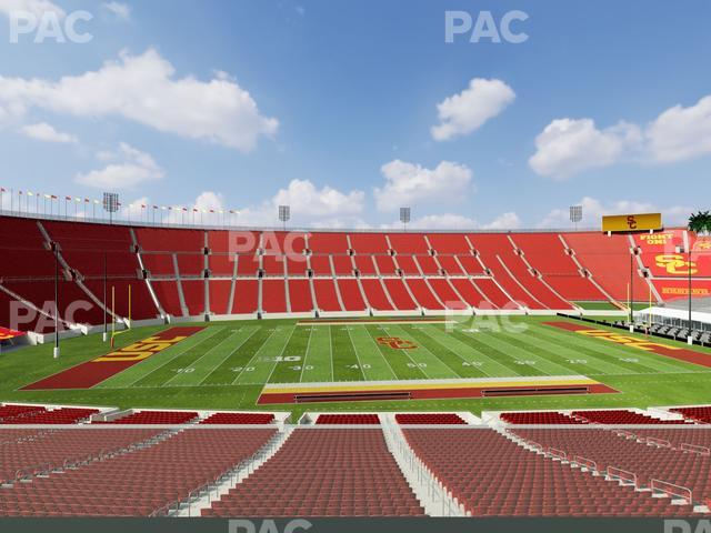 Los Angeles Memorial Coliseum - Section Founders Suite 208 Seat View