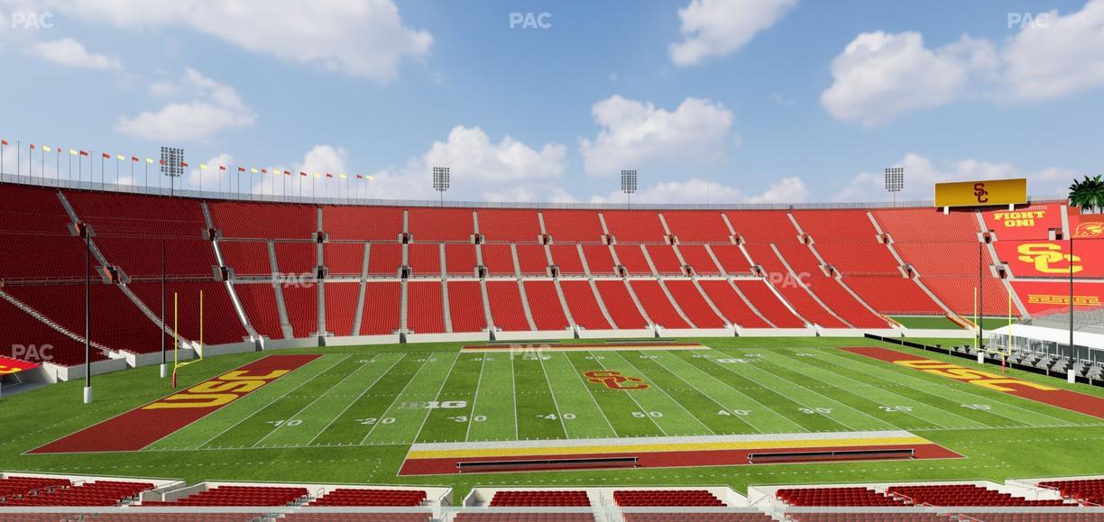 Los Angeles Memorial Coliseum - Section Founders Suite 208 Seat View