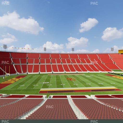 Los Angeles Memorial Coliseum - Section Founders Suite 208 Seat View