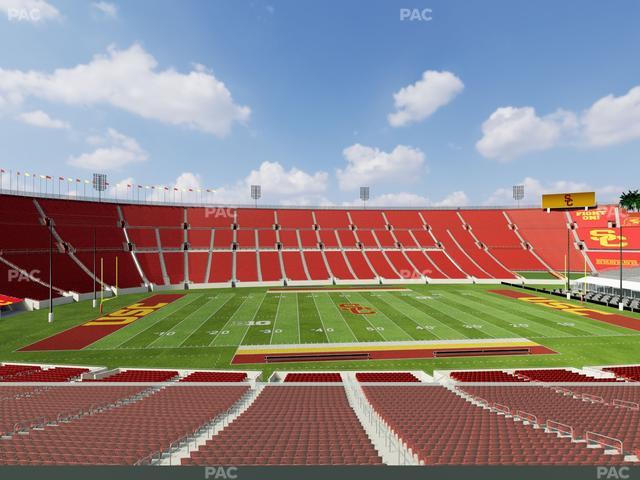 Los Angeles Memorial Coliseum - Section Founders Suite 208 Seat View