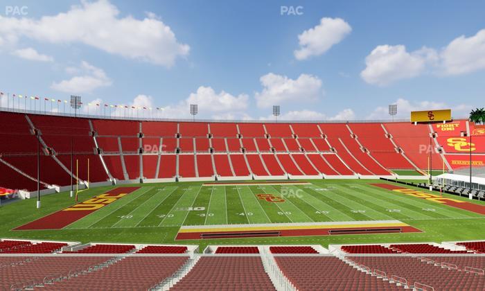 Los Angeles Memorial Coliseum - Section Founders Suite 208 Seat View