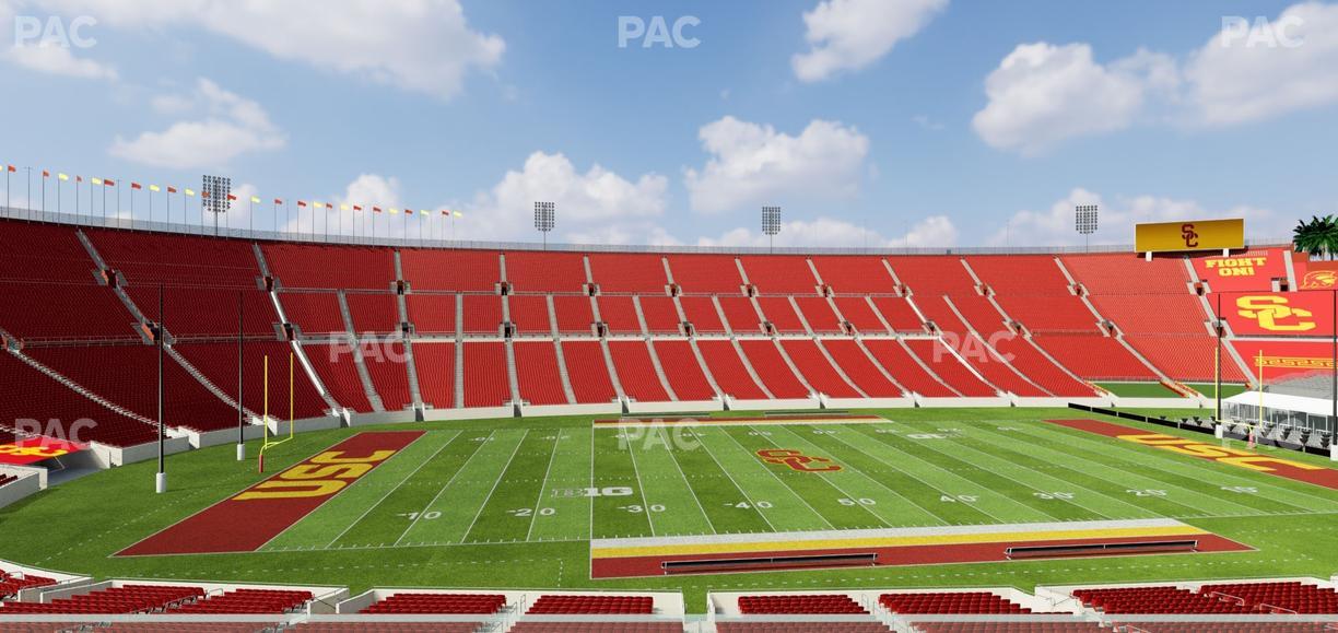 Los Angeles Memorial Coliseum - Section Founders Suite 209 Seat View