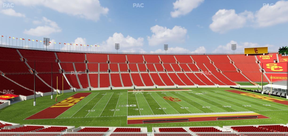 Los Angeles Memorial Coliseum - Section Founders Suite 209 Seat View