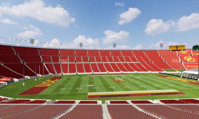 Los Angeles Memorial Coliseum - Section Founders Suite 209 Seat View