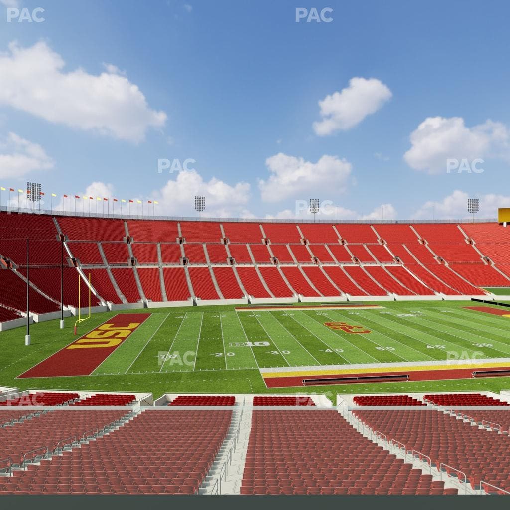 Los Angeles Memorial Coliseum - Section Founders Suite 210 Seat View