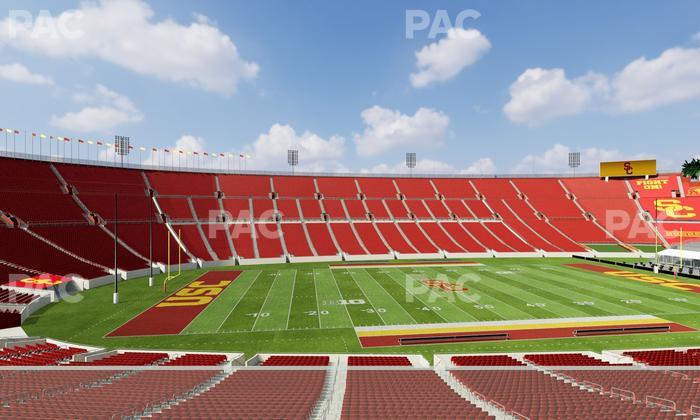 Los Angeles Memorial Coliseum - Section Founders Suite 210 Seat View