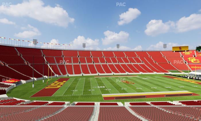 Los Angeles Memorial Coliseum - Section Founders Suite 210 Seat View