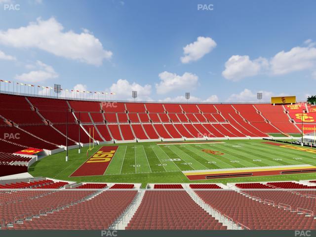 Los Angeles Memorial Coliseum - Section Founders Suite 211 Seat View