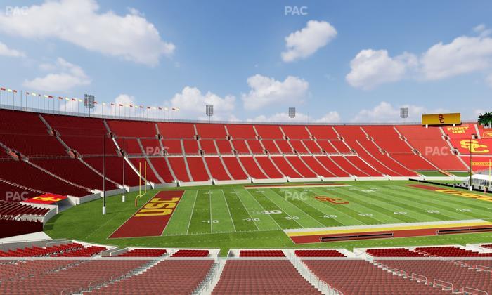 Los Angeles Memorial Coliseum - Section Founders Suite 211 Seat View