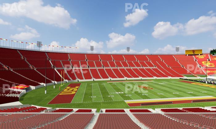 Los Angeles Memorial Coliseum - Section Founders Suite 211 Seat View