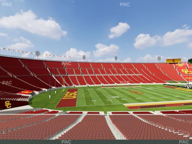 Los Angeles Memorial Coliseum - Section Founders Suite 212 Seat View