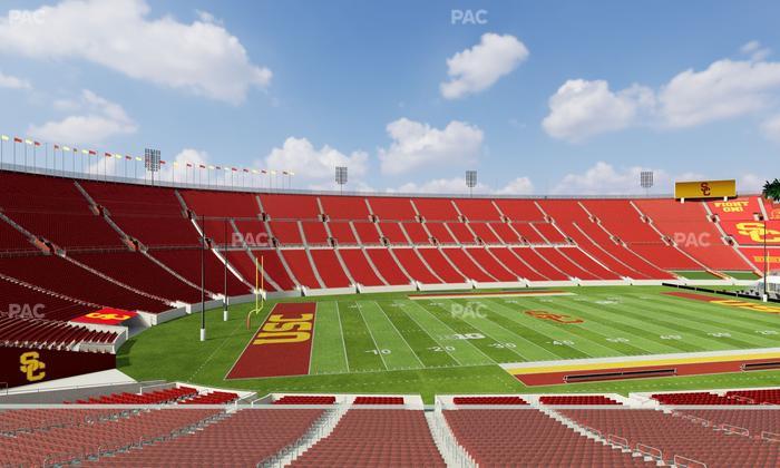 Los Angeles Memorial Coliseum - Section Founders Suite 212 Seat View