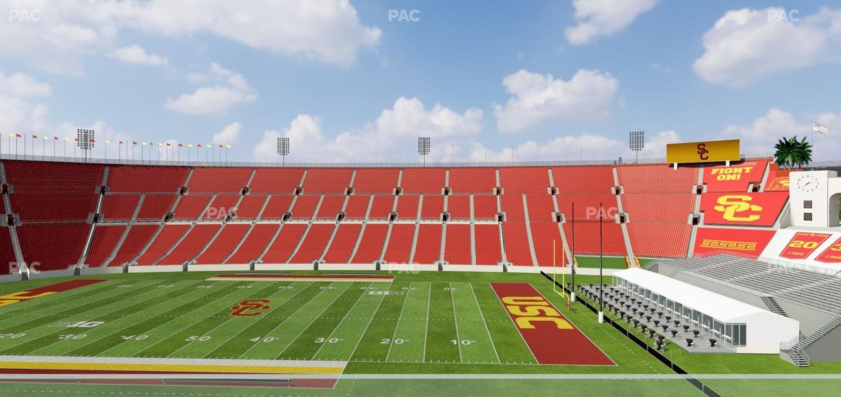 Los Angeles Memorial Coliseum - Section Founders Suite 302 Seat View