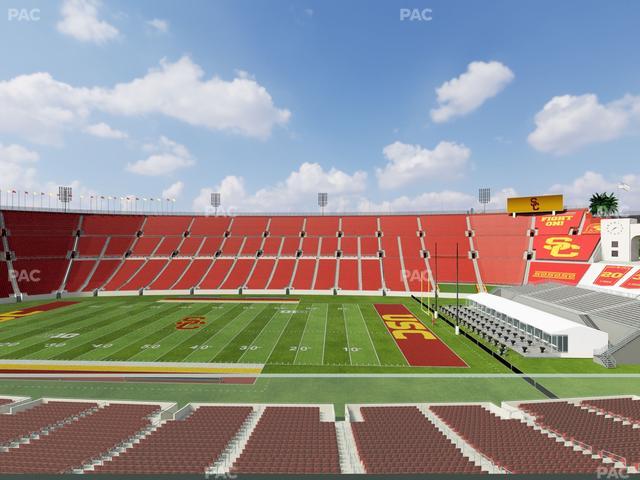 Los Angeles Memorial Coliseum - Section Founders Suite 302 Seat View