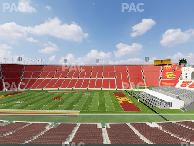 Los Angeles Memorial Coliseum - Section Founders Suite 302 Seat View